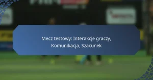 Mecz testowy: Interakcje graczy, Komunikacja, Szacunek