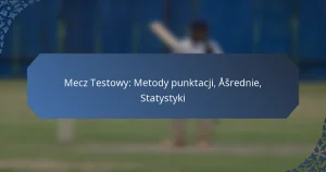 Mecz Testowy: Metody punktacji, Średnie, Statystyki