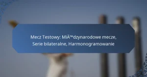 Mecz Testowy: Międzynarodowe mecze, Serie bilateralne, Harmonogramowanie