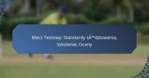 Mecz Testowy: Standardy sędziowania, Szkolenie, Oceny