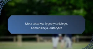 Mecz testowy: Sygnały sędziego, Komunikacja, Autorytet