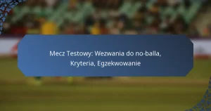 Mecz Testowy: Wezwania do no-balla, Kryteria, Egzekwowanie