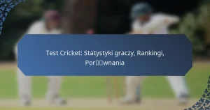 Test Cricket: Statystyki graczy, Rankingi, Porównania