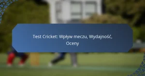 Test Cricket: Wpływ meczu, Wydajność, Oceny