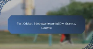 Test Cricket: Zdobywanie punktów, Granice, Dodatki